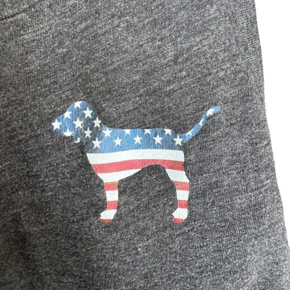 PINK Victoria’s Secret Sequin Patriotic Dog Tank XS 4th of July Americana - Picture 3 of 8
